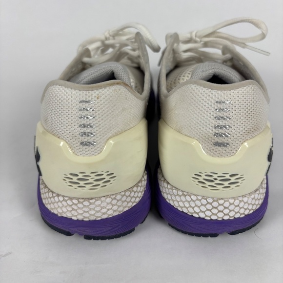 Under Armour, Women’s HOVR, Sonic 4, Running Shoes, White/Purple, size 9.5. - Picture 6 of 12